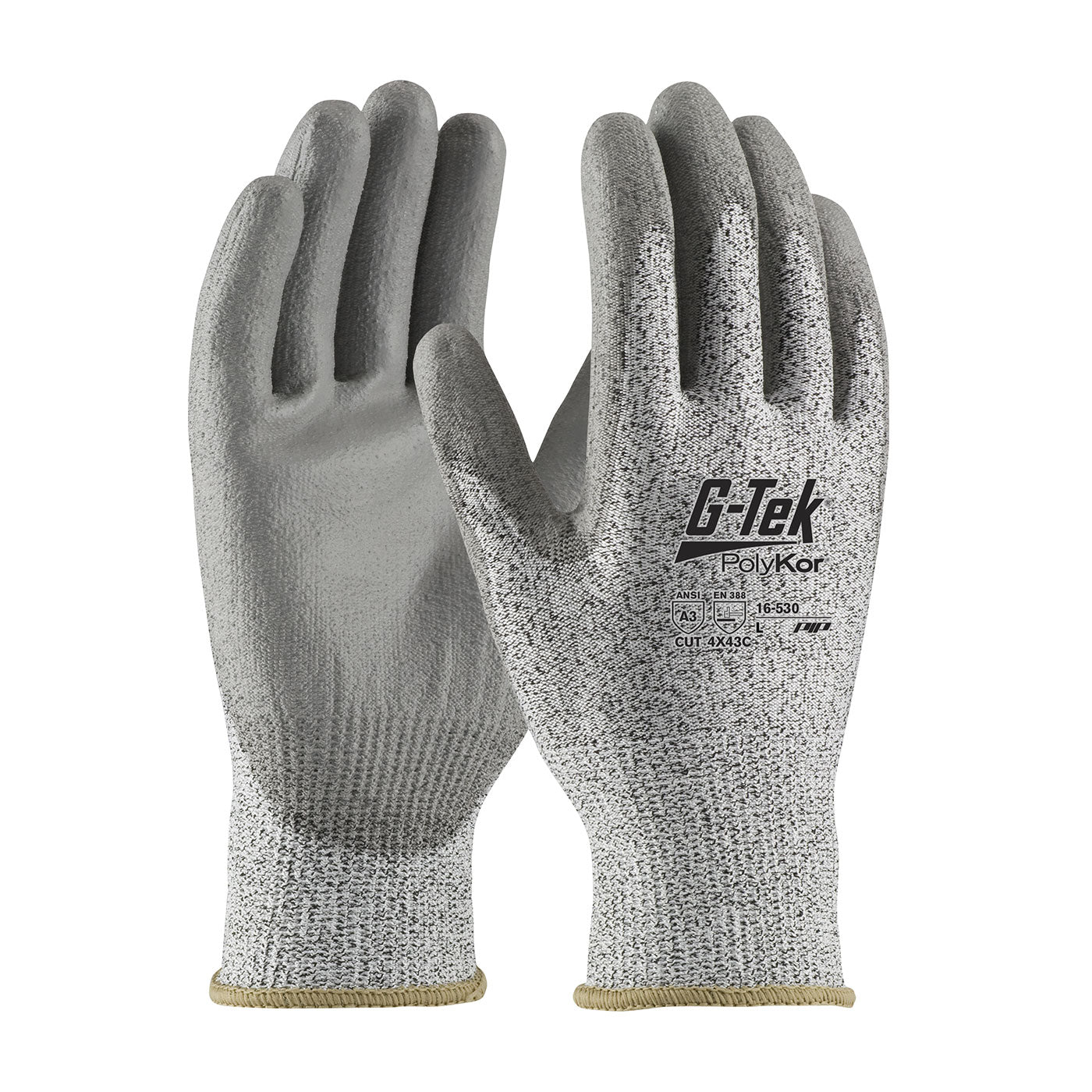 Great White 3GX 19-D322 Dyneema Cut Resistant Gloves, Cut Level A3