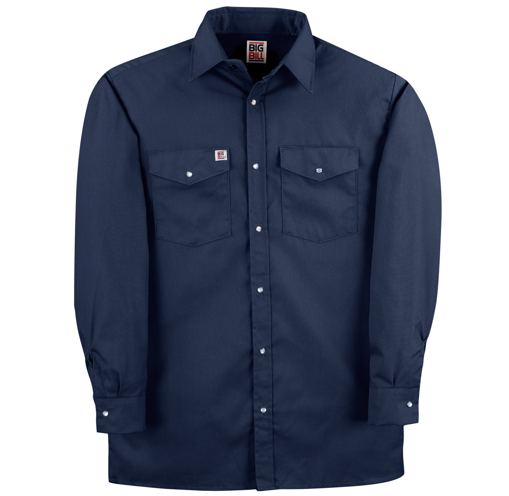 Big and tall hot sale long sleeve work shirts