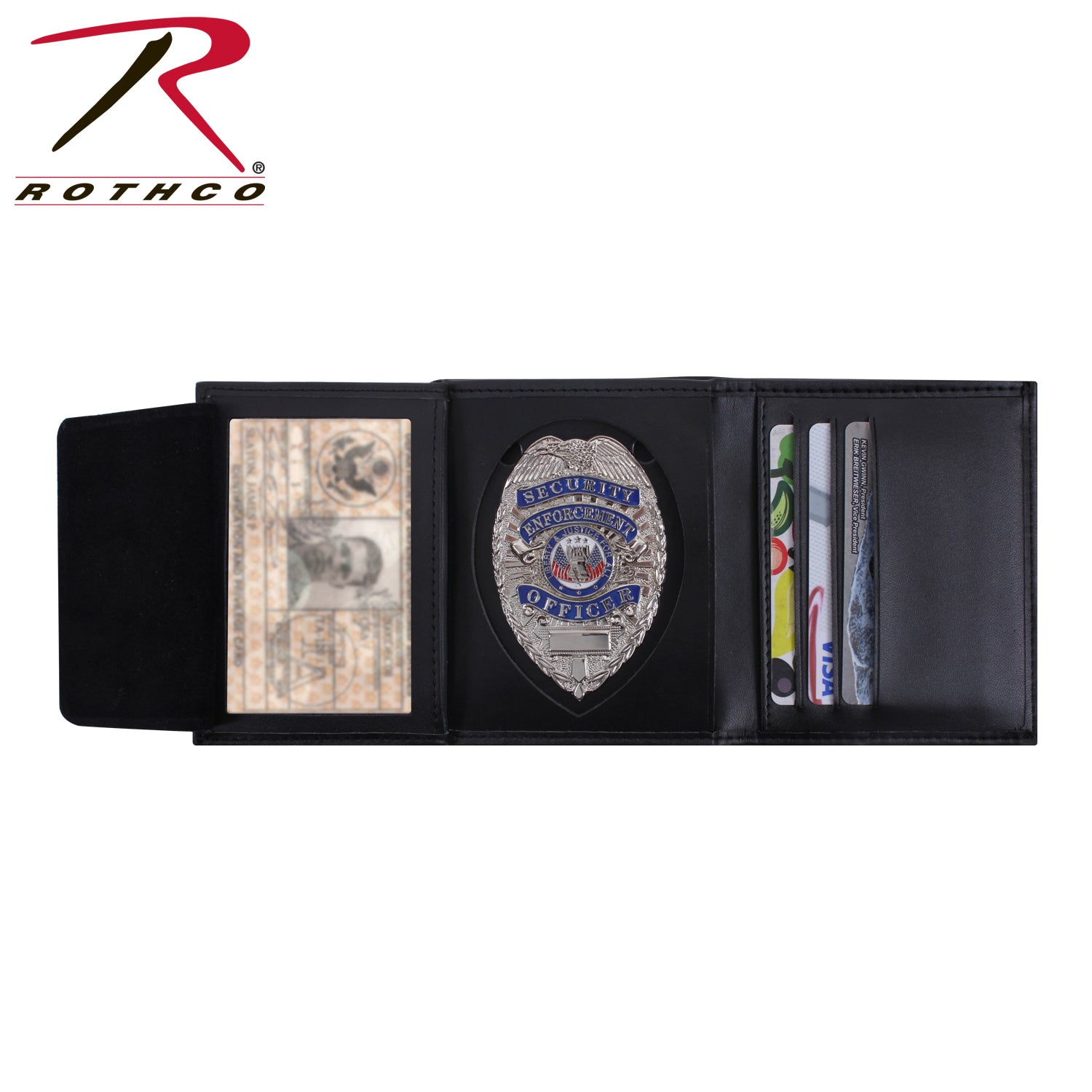 security forces badge wallet