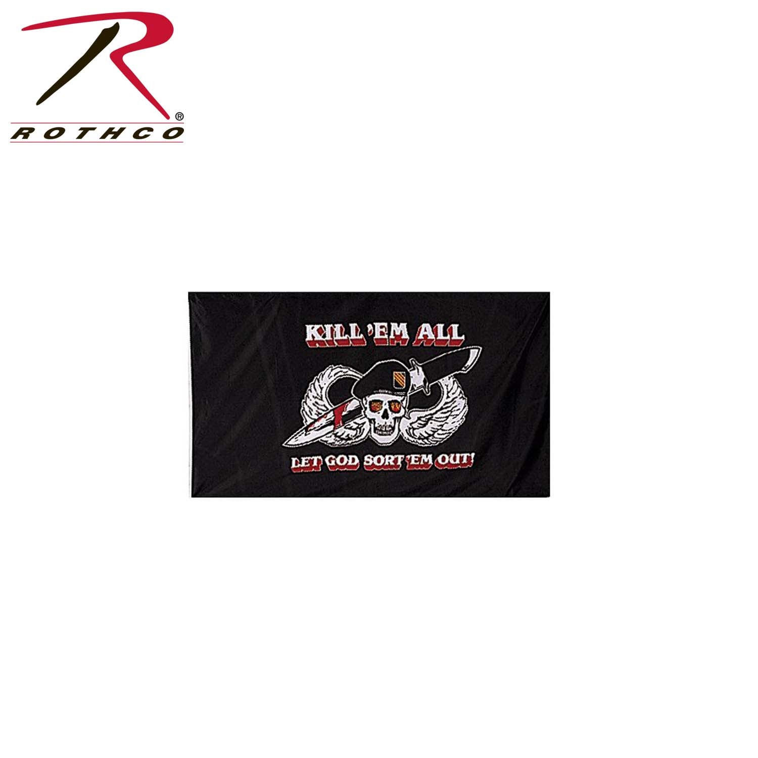 Rothco Kill 'Em All Flag – HiVis365 by Northeast Sign