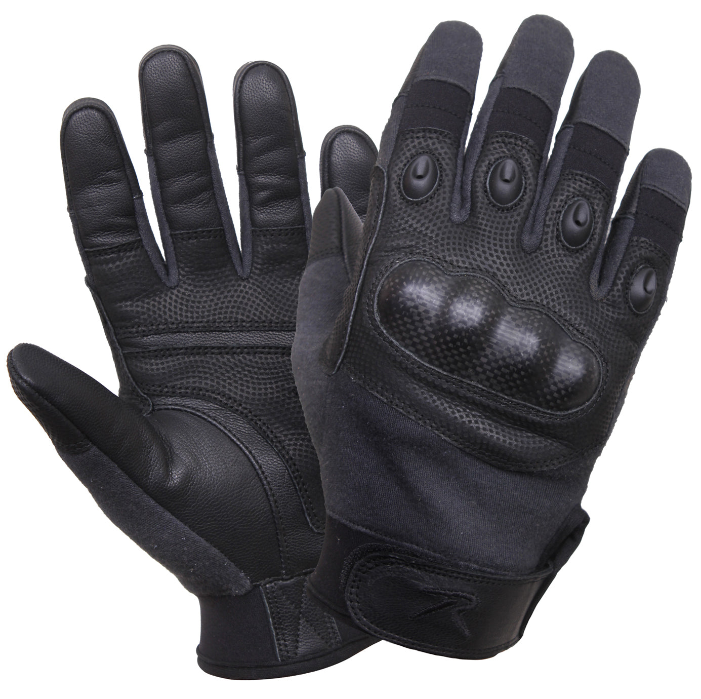 Police Force Hard Knuckle Tactical Gloves XL