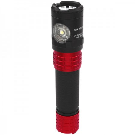 Metal Dual-Light Rechargeable Flashlight