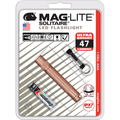 Solitaire LED 1 AAA-Cell LED Flashlight