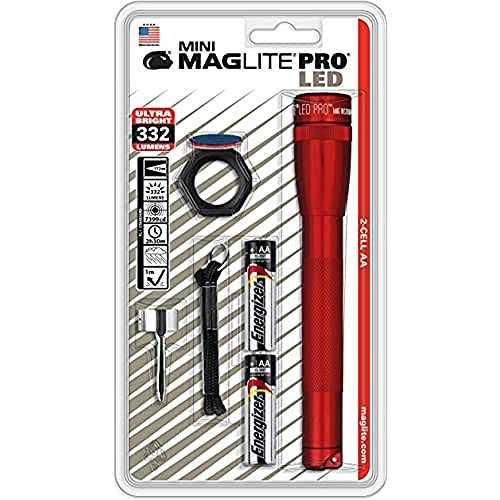 Mini Maglite Pro 2 AA-Cell LED Flashlight Combo Pack