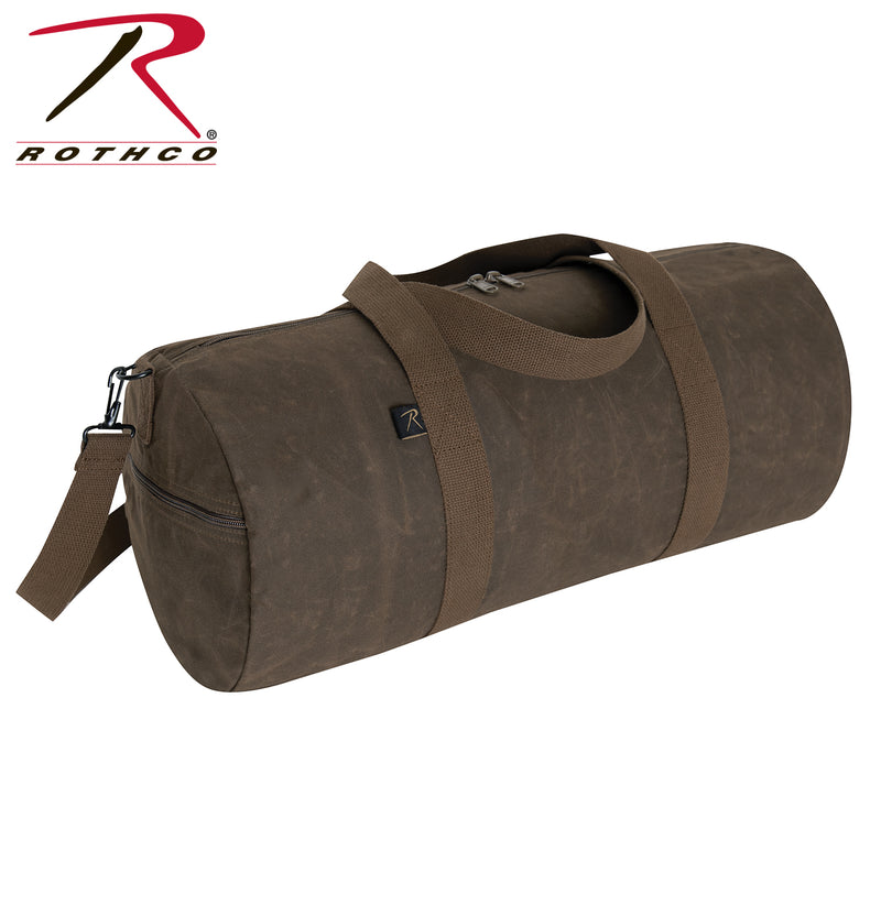 Rothco Waxed Canvas Shoulder Duffle Bag