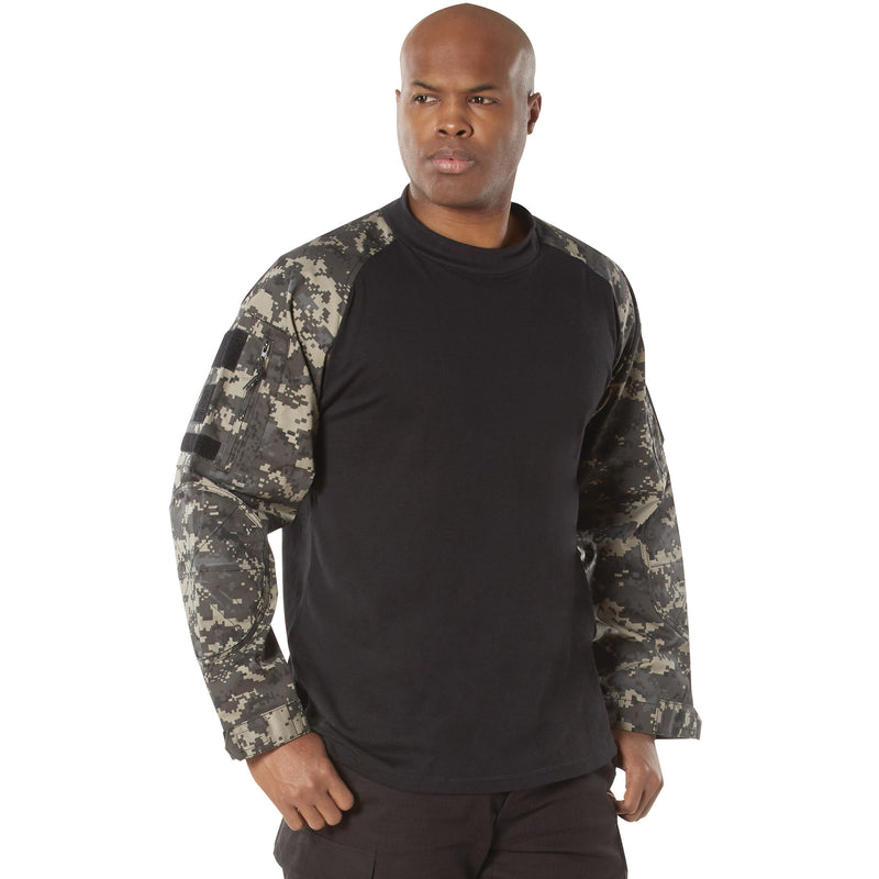 Rothco Long Sleeve Camo T-Shirt - Subdued Urban Digital