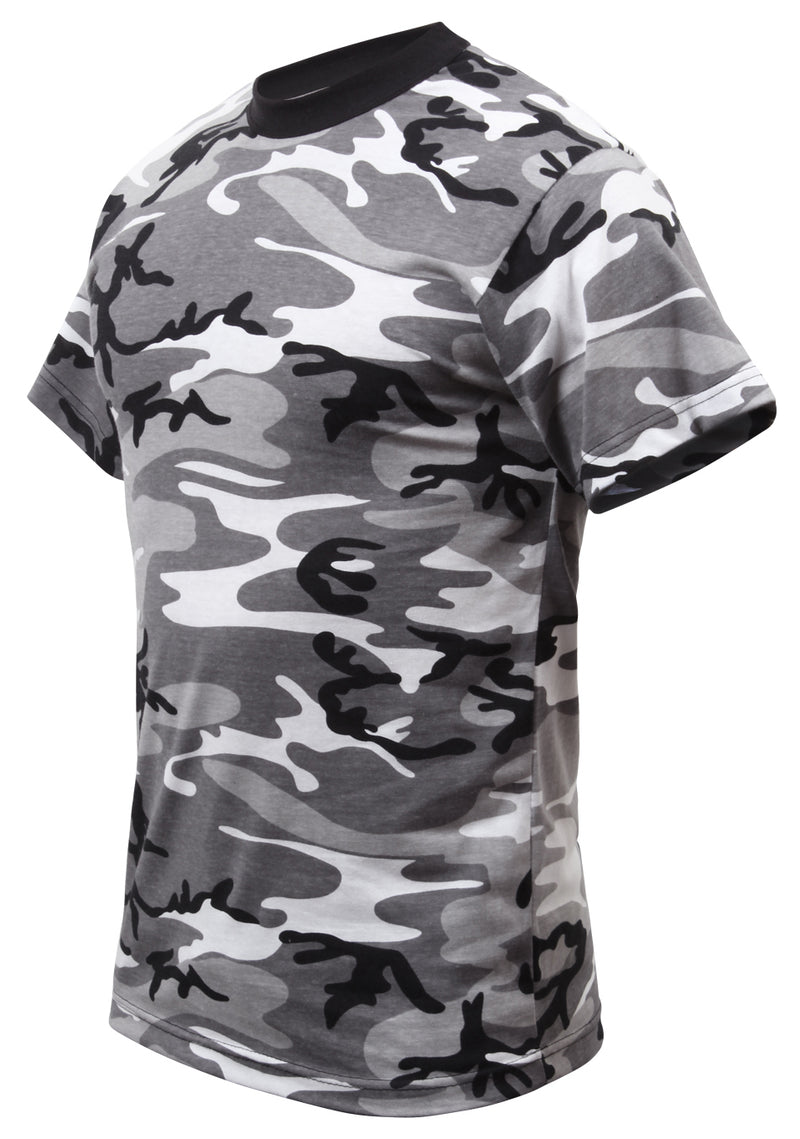 Rothco Color Camo T-Shirts, 3XL, Green Camo