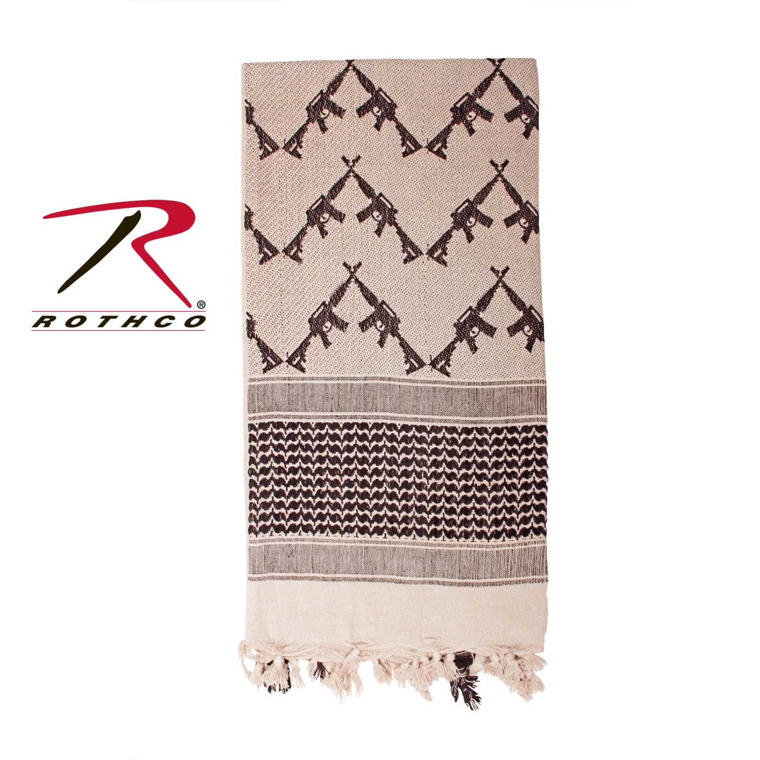 Crossed Rifles Shemagh Tactical Desert Keffiyeh Scarf – UC Apparel