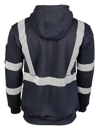 Flame Resistant Hoodie Pullover with Reflective Tape