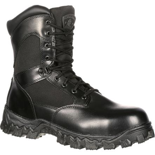 Alpha Force Zipper Waterproof Public Service Boot