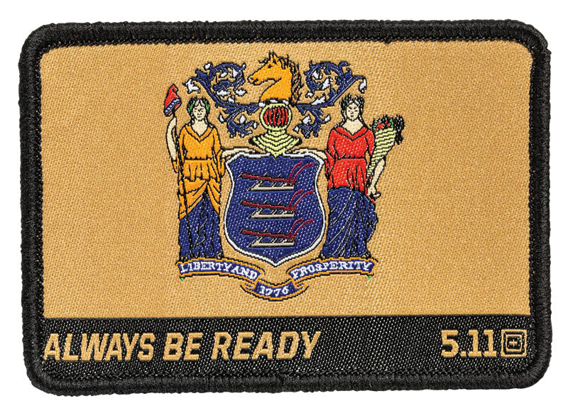 New Jersey State Flag Patch