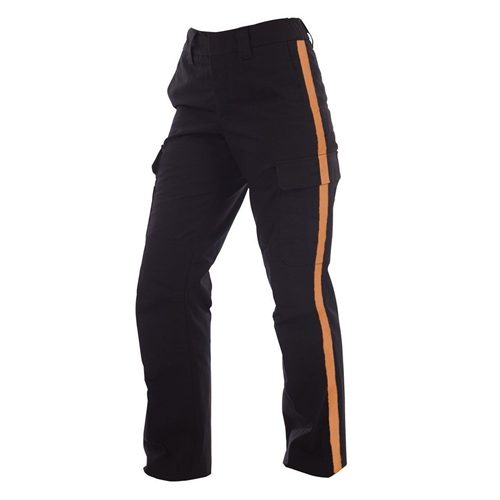 Reflex Cargo Pants W/gold Stripe-womens-dark Navy