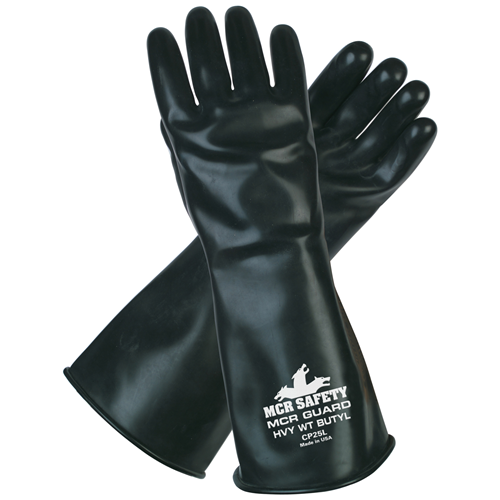 Unsupported Butyl Glove,14,25 Mil