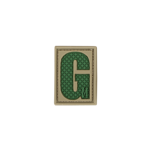 Letter G Morale Patch