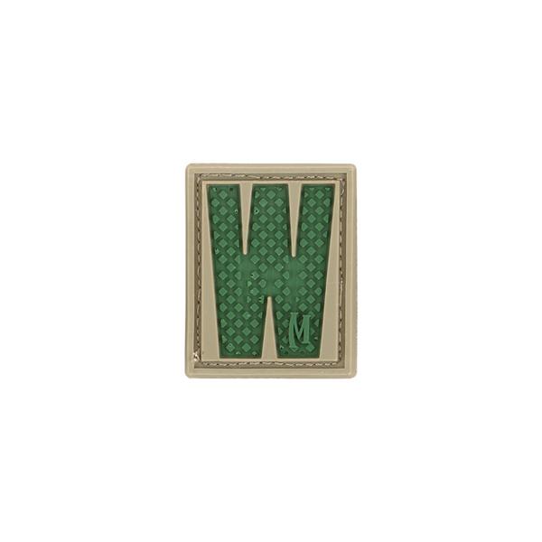 Letter W Morale Patch