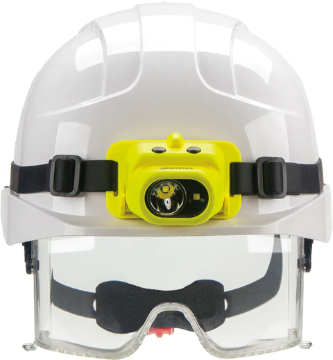 Atex Intrinsically Safe Rechargeable Dual-light Headlamp