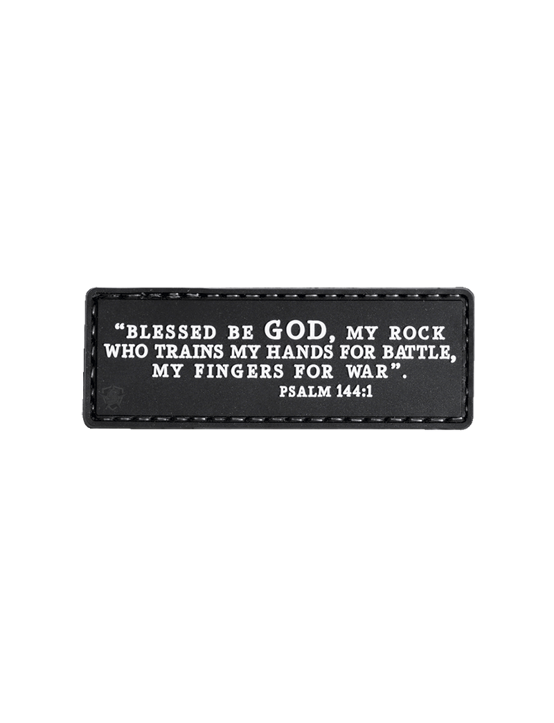 Psalm 144:1 Morale Patch