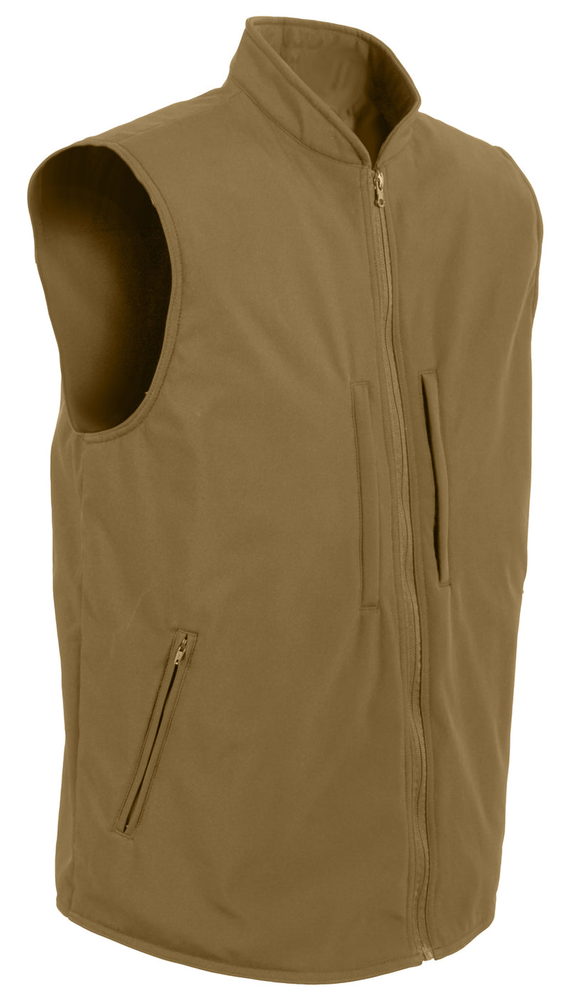 Womens Sherpa Lined Concealed Carry Canvas Vest Large /