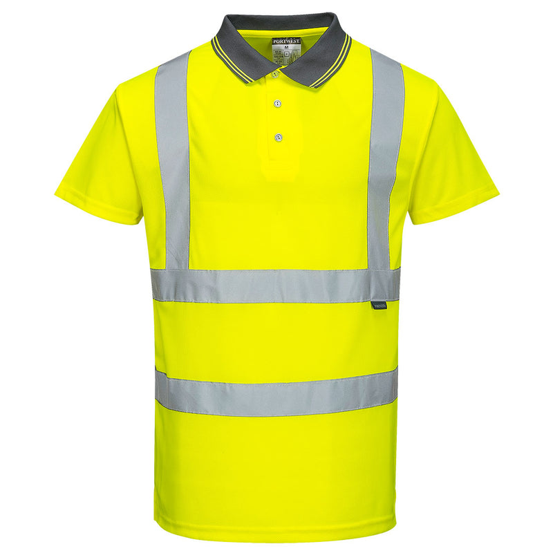 Hi-Vis Short Sleeve Polo Shirt