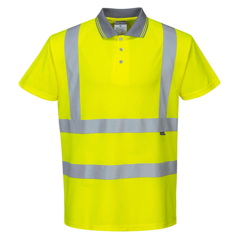 Hi-Vis Short Sleeve Polo Shirt