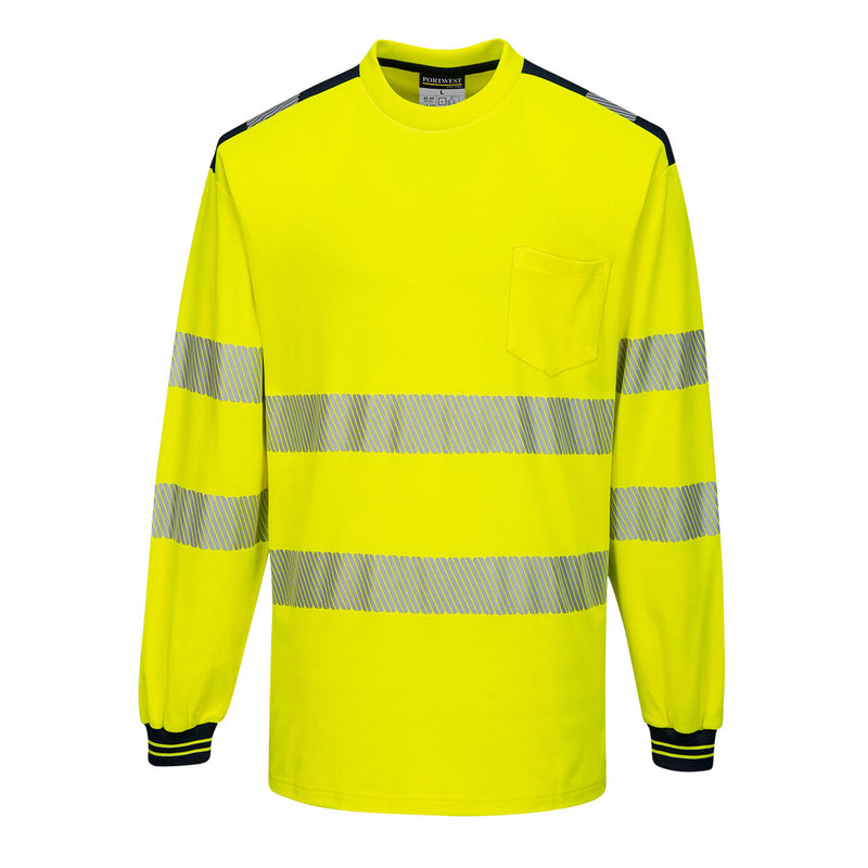 PW3 Hi-Vis Long Sleeve T-Shirt