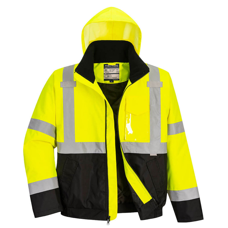 Hi-Vis Two Tone Bomber Jacket