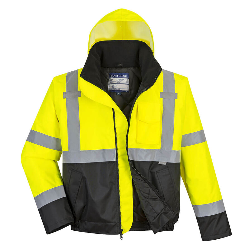 Hi-Vis Two Tone Bomber Jacket